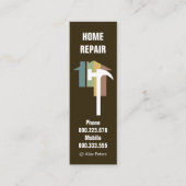 Carte De Visite Mini Travaux en cours Construction Handyman (Devant)