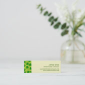 Carte De Visite Mini Trèfle de quatre feuilles (Debout devant)