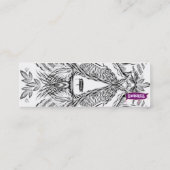 Carte De Visite Mini Tribal - maigre (Dos)