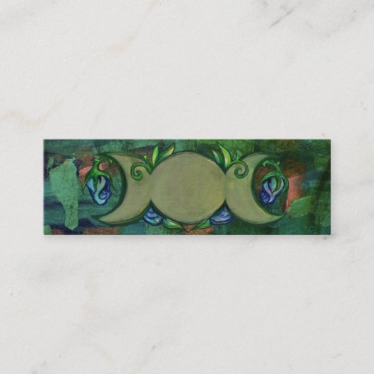 Carte De Visite Mini Triple Lune (Devant)