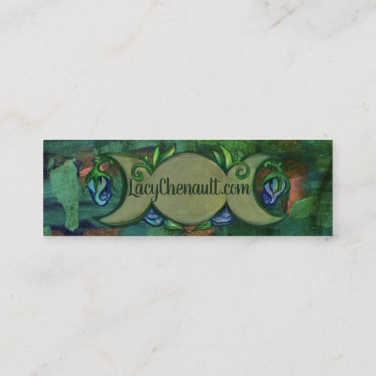 Carte De Visite Mini Triple Lune (Dos)