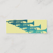 Carte De Visite Mini Trompette - maigre (Dos)