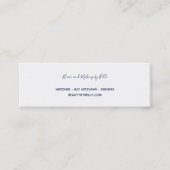 Carte De Visite Mini Tu es si belle ! (Devant)