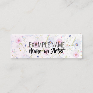Carte De Visite Mini Twitter personnalisé "Floral Bloom"