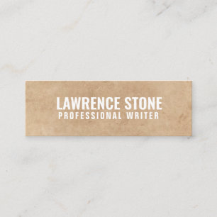 Carte De Visite Mini Twitter personnalisé "Papier texturé"