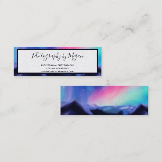 Carte De Visite Mini Un million de rêves d'Aurora (Devant / Derrière)