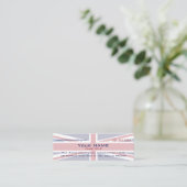 Carte De Visite Mini Union Jack version 4 (Debout devant)