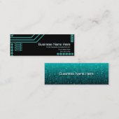 Carte De Visite Mini unité centrale de traitement v.3 (Devant / Derrière)