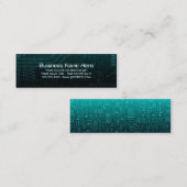 Carte De Visite Mini unité centrale de traitement v.3 (Devant / Derrière)