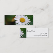 Carte De Visite Mini Upsy-Marguerite [maigre] (Devant / Derrière)
