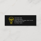 Carte De Visite Mini Vagues à double éclairage luminescentes (Dos)