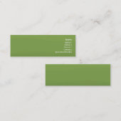 Carte De Visite Mini Vagues de Foamgreen - maigres (Devant / Derrière)