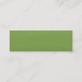 Carte De Visite Mini Vagues de Foamgreen - maigres (Dos)