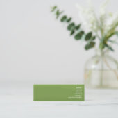 Carte De Visite Mini Vagues de Foamgreen - maigres (Debout devant)