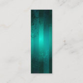 Carte De Visite Mini Veille bijoux Steampunk sur un Arrière - plan vert (Dos)