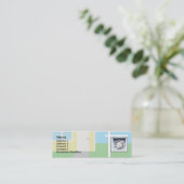 Carte De Visite Mini Vendu - maigre (Debout devant)