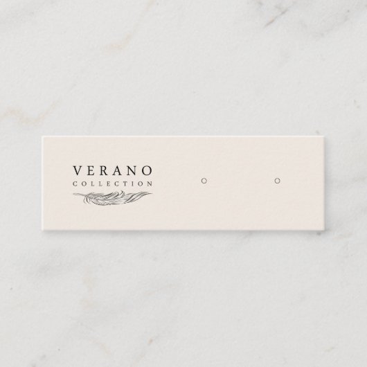 Carte De Visite Mini Verano Mini oreille horizontale (Devant)