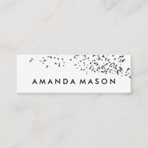 Carte De Visite Mini Vestiges d'oiseaux