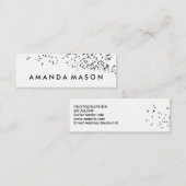 Carte De Visite Mini Vestiges d'oiseaux (Devant / Derrière)