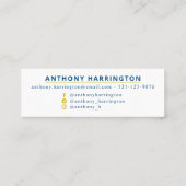 Carte De Visite Mini vétérinaire (Dos)