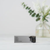 Carte De Visite Mini Vieille machine à écrire (Debout devant)