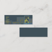 Carte De Visite Mini Ville - maigre (Devant / Derrière)