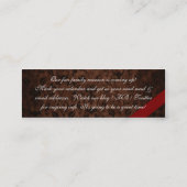 Carte De Visite Mini Vintage (Dos)