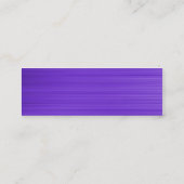 Carte De Visite Mini Violet Brosse (Dos)