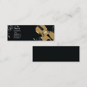 Carte De Visite Mini Violon - maigre (Devant / Derrière)