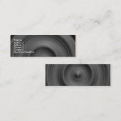 Carte De Visite Mini Voiture rapide II (Devant / Derrière)