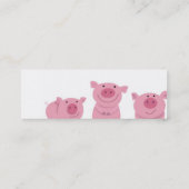 Carte De Visite Mini Votre nom, contact #1, contact #2 (Dos)