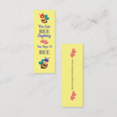 Carte De Visite Mini Vous Pouvez Être Signet (Devant / Derrière)