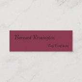 Carte De Visite Mini Voyageur d'Elf (Dos)