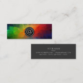 Carte De Visite Mini Web (Devant / Derrière)
