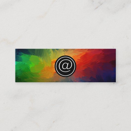 Carte De Visite Mini Web (Devant)