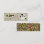 Carte De Visite Mini William Morris Golden Lily (Devant / Derrière)