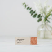 Carte De Visite Mini William Morris Mallow Fond d'écran floral (Debout devant)