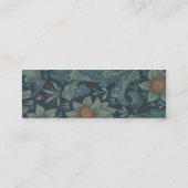 Carte De Visite Mini William Morris Orchard Art Motif (Dos)