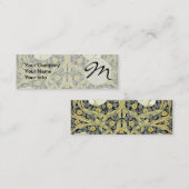 Carte De Visite Mini William Morris Pimpernel Fond d'écran floral (Devant / Derrière)