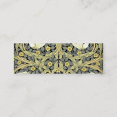 Carte De Visite Mini William Morris Pimpernel Fond d'écran floral (Dos)