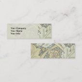 Carte De Visite Mini William Morris St James Acanthus Fond d'écran (Devant / Derrière)