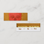 Carte De Visite Mini Woody - customisé - customisé (Devant / Derrière)