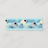 Carte De Visite Mini Wooly Sheep Yarn Crochet Knit (Devant)