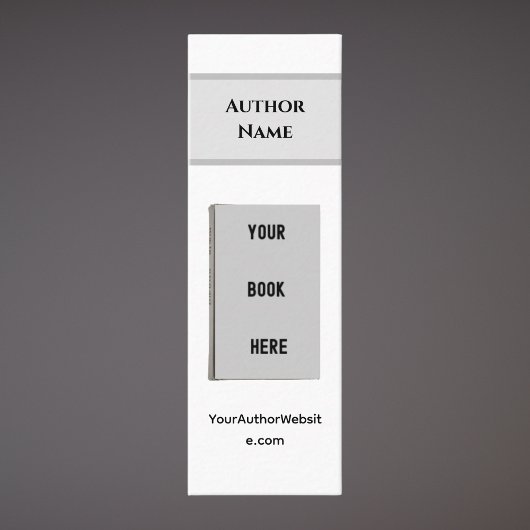 Carte De Visite Mini Writer or Author Mini Bookmark For Promotions