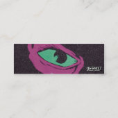 Carte De Visite Mini Yeux - maigres (Dos)