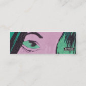 Carte De Visite Mini Yeux - maigres (Dos)
