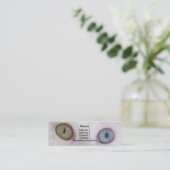 Carte De Visite Mini Yeux pour vous (Debout devant)