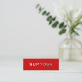 CARTE DE VISITE MINI YOGA DE PETITE GORGÉE (Debout devant)