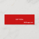 CARTE DE VISITE MINI YOGA DE PETITE GORGÉE (Dos)
