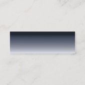 Carte De Visite Mini Zazzle foncé - maigre (Dos)